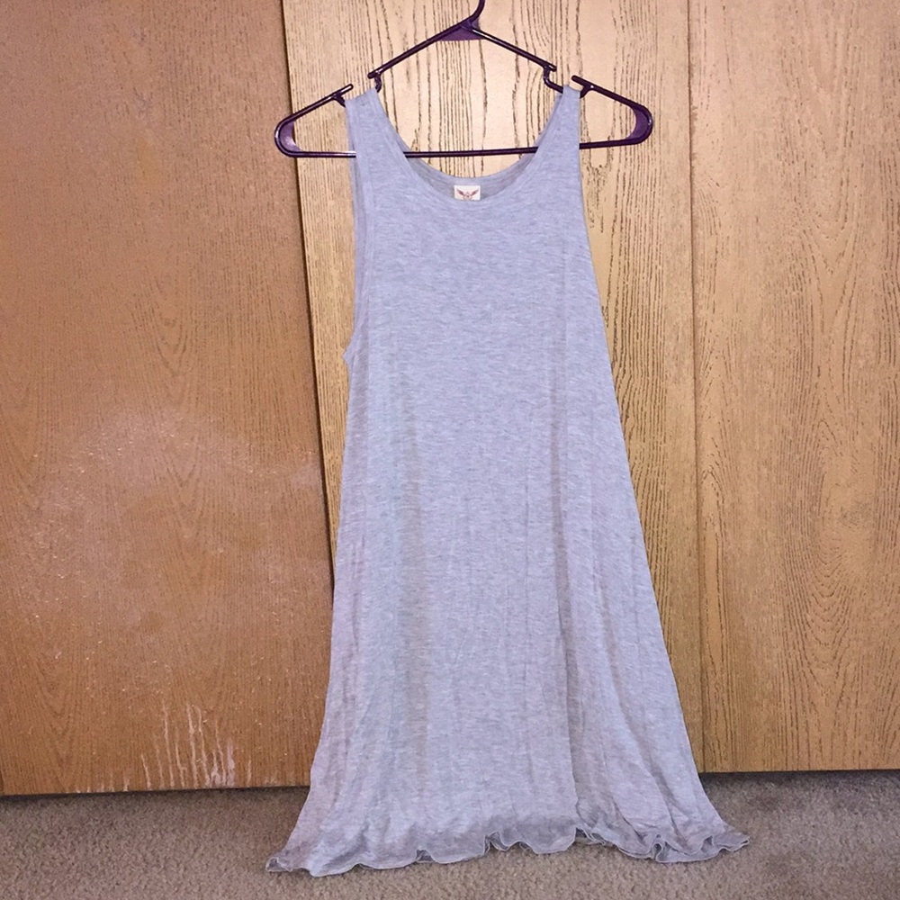 Light gray dress